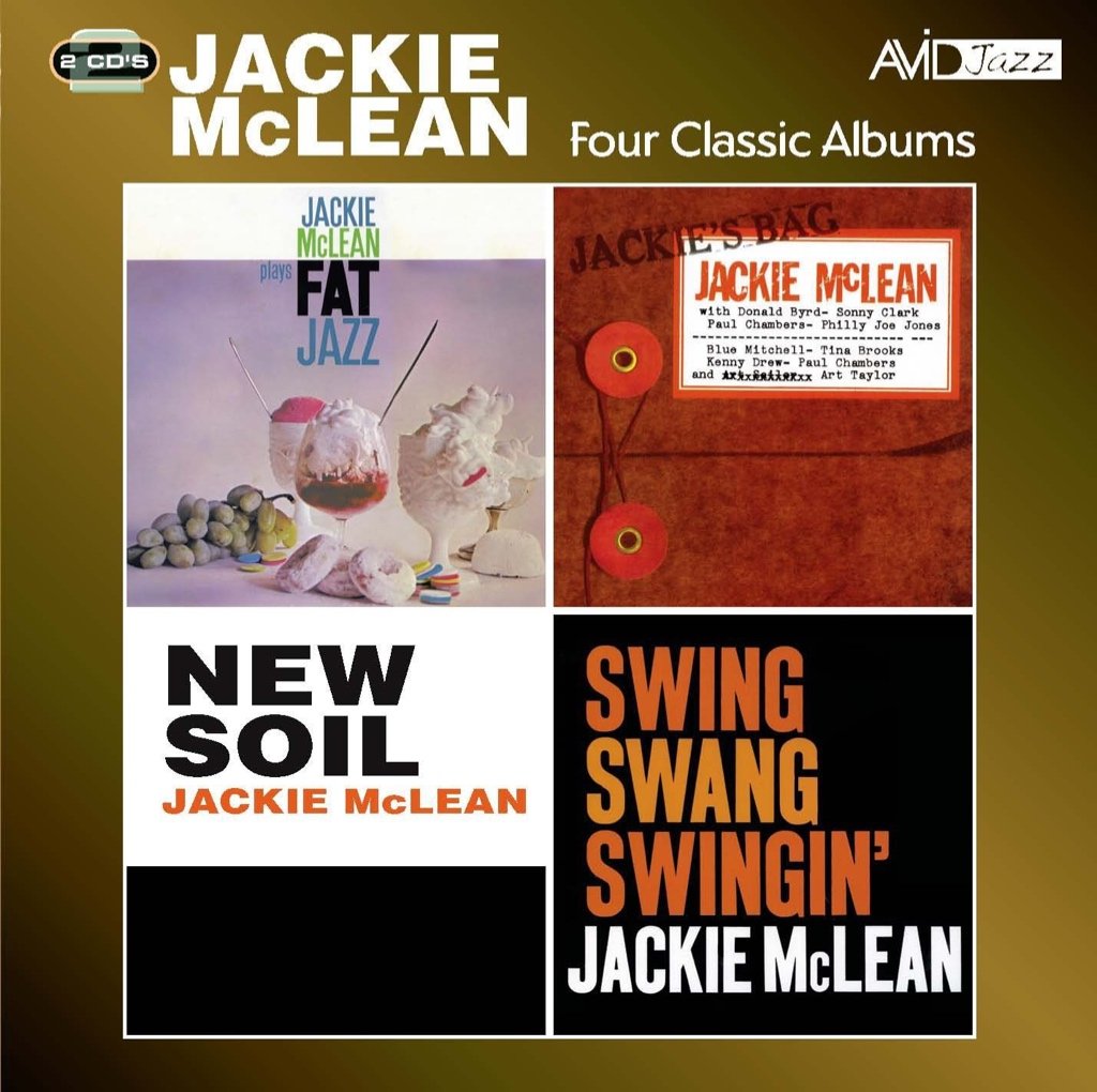 Jackie Mclean Four Classic Albums (fat Jazz / Jackies Bag / New Soil / Swing. Sw