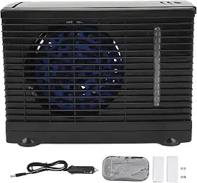 Ventilador de resfriamento de ar do carro, ar condicionado portátil, ventilador de assento de carro de 12V, adequado para melhorar a ventilação e a circulação de ar dentro dos