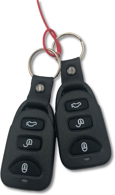 Keyless Entry car, Aiuphing Universal Remote Door Lock kit,Car Remote Central Locking Kit,Vehicle Door Lock Anti-Theft System with 2 Remote Controllers
