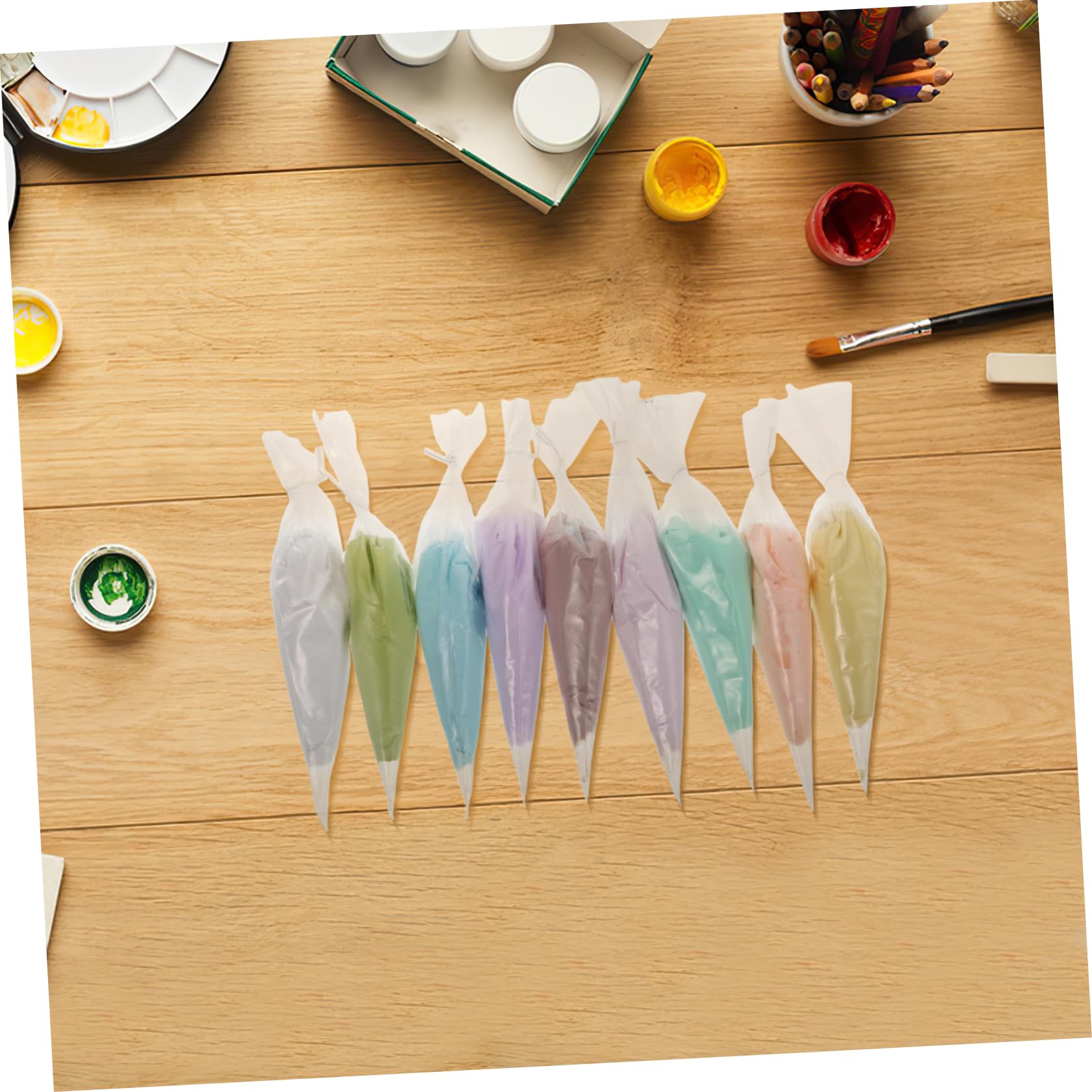 Pegamento en Crema para Manualidades DIY de Resina, 9 Piezas