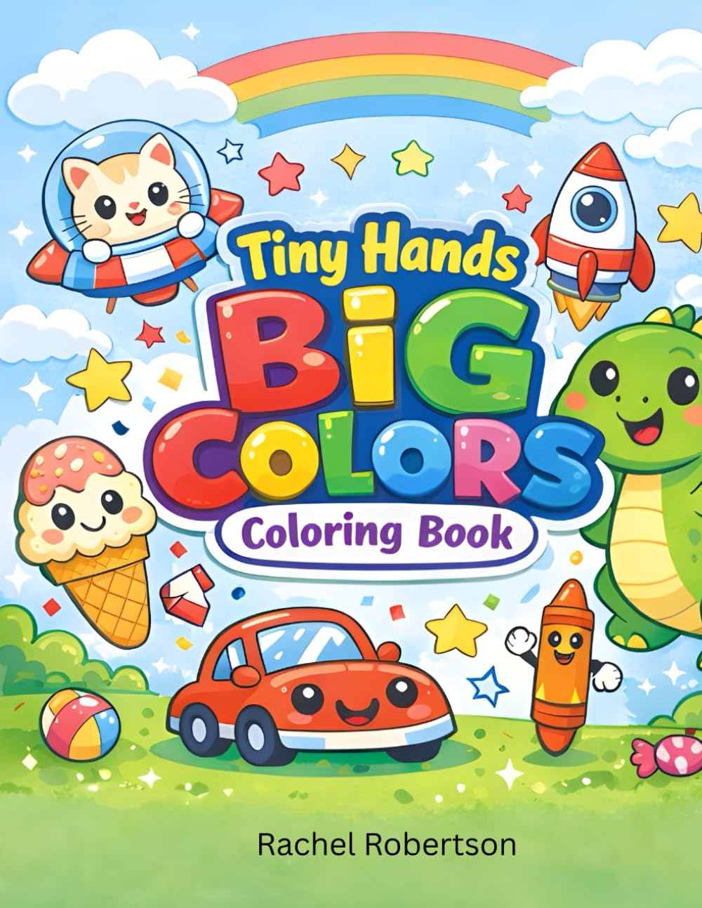 Tiny Hands Big Colors Coloring Book