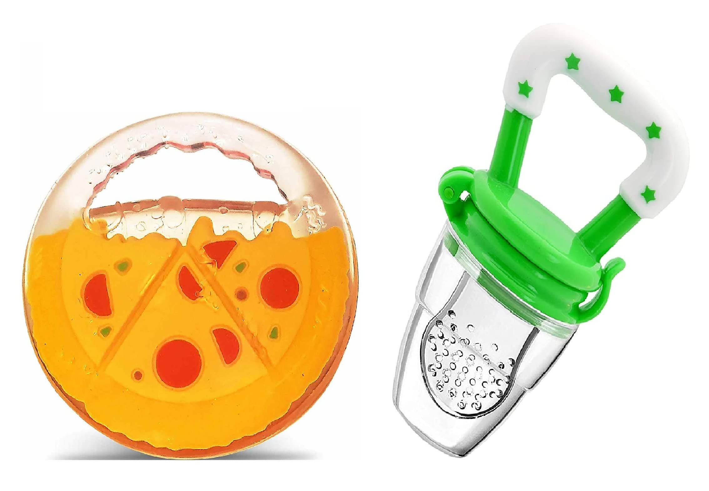 Infant Silicone Fruit Shape Teether For Baby 6-12 Months|Baby Teether 3-6 Months Babies|Teether Teether For 6 To 12 Months Baby Bpa Free Combo Pack (Multi_27)-image-35