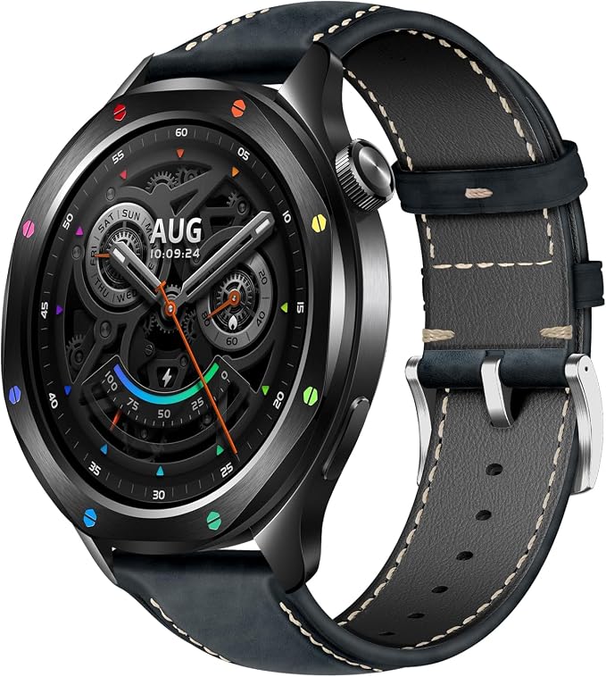 MaEiol 22 mm Leather Strap for Xiaomi Watches Offers Durability and Style