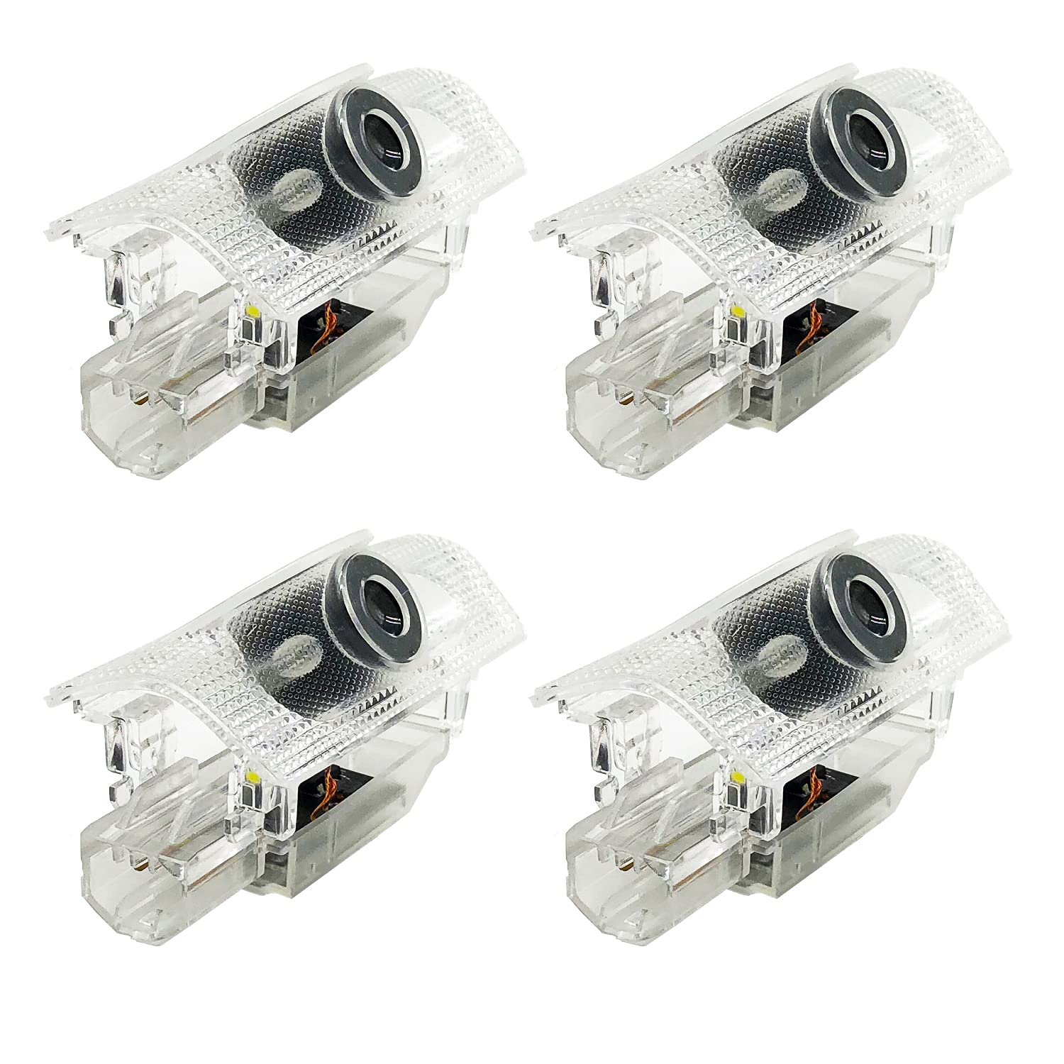 MURGIBEE LED Car Door Lights Logo Projector Compatible with IS ES GX RX GS LS LX RC UX, Courtesy Welcome Ghost Shadow Step Door Panel Lamp Accessories, 4 Pack