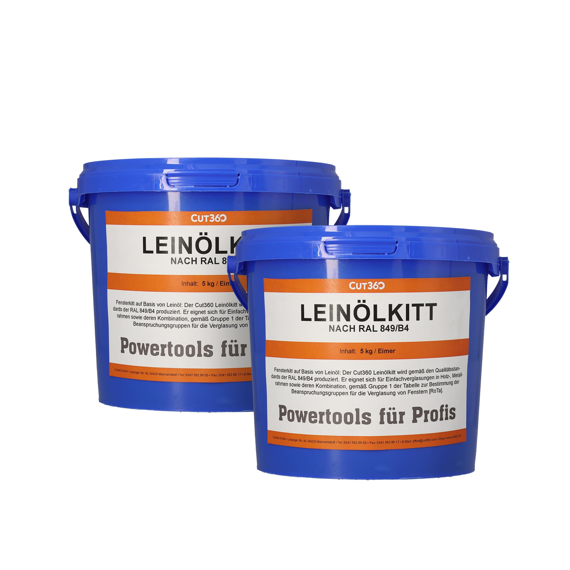 EGO Mastic de vitrage à l'huile de lin 10kg