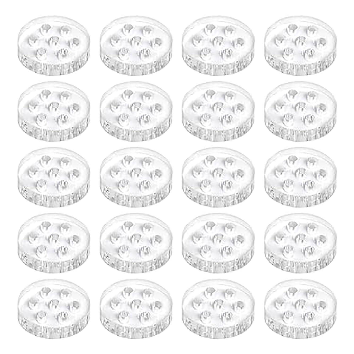 20PCS High Borosilicate Glass Screen Filter with Honeycomb Hole Mesh Diameter 0.313 Inch Portable Smoking Accessories-image-30