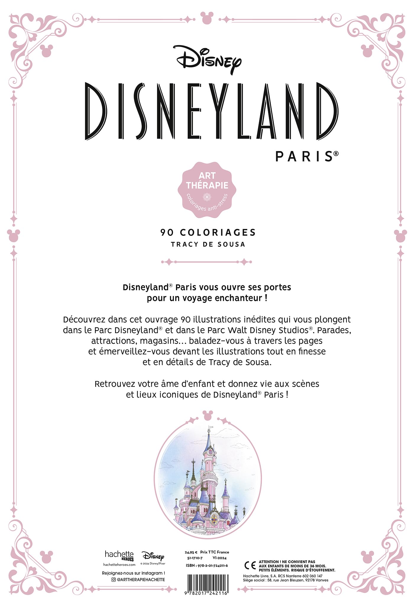Disneyland Paris: 90 coloriages