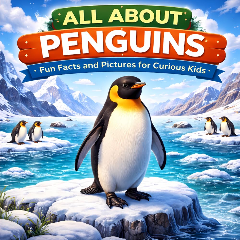 All About Penguins: Fun Facts and Pictures for Curious Kids