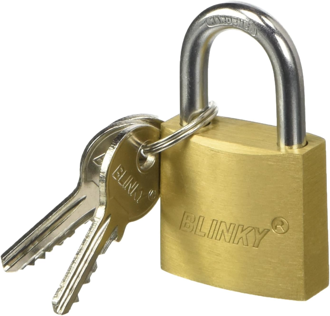 Blinky Unique Encryption Brass Padlocks