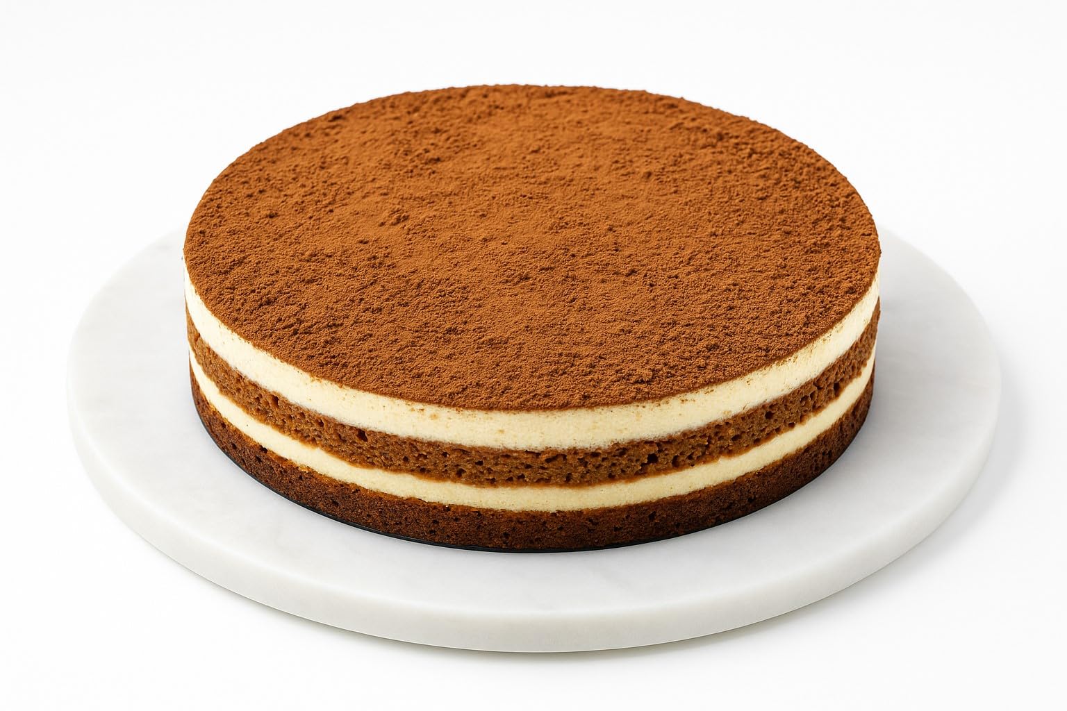 ANDY ANAND CHOCOLATIER Sugar Free Gourmet Tiramisu Mousse Chiffon Cake Decadent Delight! Velvety Baked Fresh Daily, Fresh and Natural Ingredients, No Preservatives, Amazingly Delicious and Light (2.2 lb)