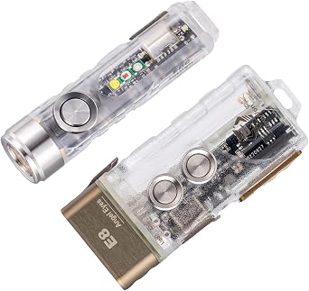 RovyVon Aurora A8 ans Angel Eyes E8 Small Brighte EDC Flashlights USB C Rechargeable