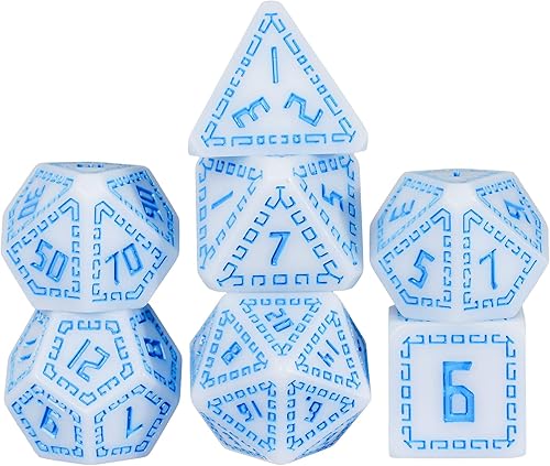 Miniatura 47 de Juego de dados de queso, juego de dados DND poliédricos de resina amarilla para juegos de rol D&D y otros juegos de mesa Dados