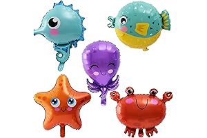 Under the Sea Party Decorations Octopus Foil Balloon
