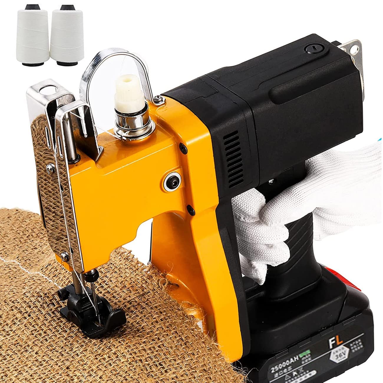 Machine de sac sans fil polyvalente pour la couture extérieure de papier et textile