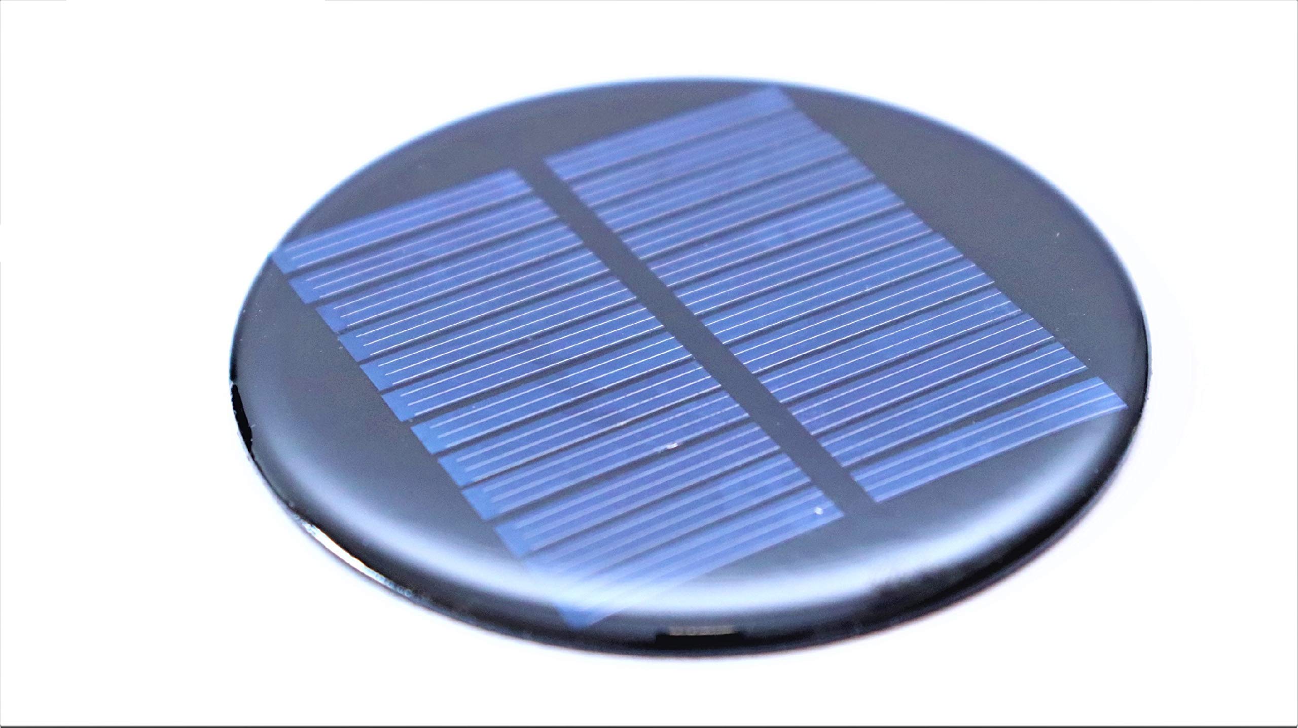 6V100MAH Solar Plate for DIY projects (80 mm Diameter)-image-15
