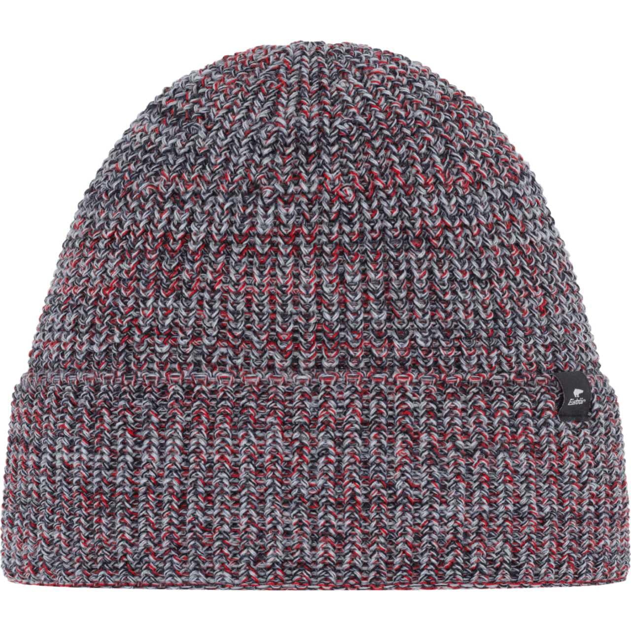 Eisbär Czapka męska i damska Swell wielokolorowa – czapka zimowa z merynosów unisex z polarem chroni przed zimnem i wiatrem – czapka beanie z kopertą oddychającą termoregulacją kaptur z Austrii