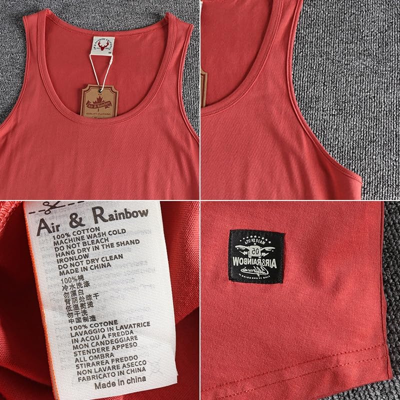 Camiseta sin mangas GaoLeAve holgada que soluciona el calor del verano 4