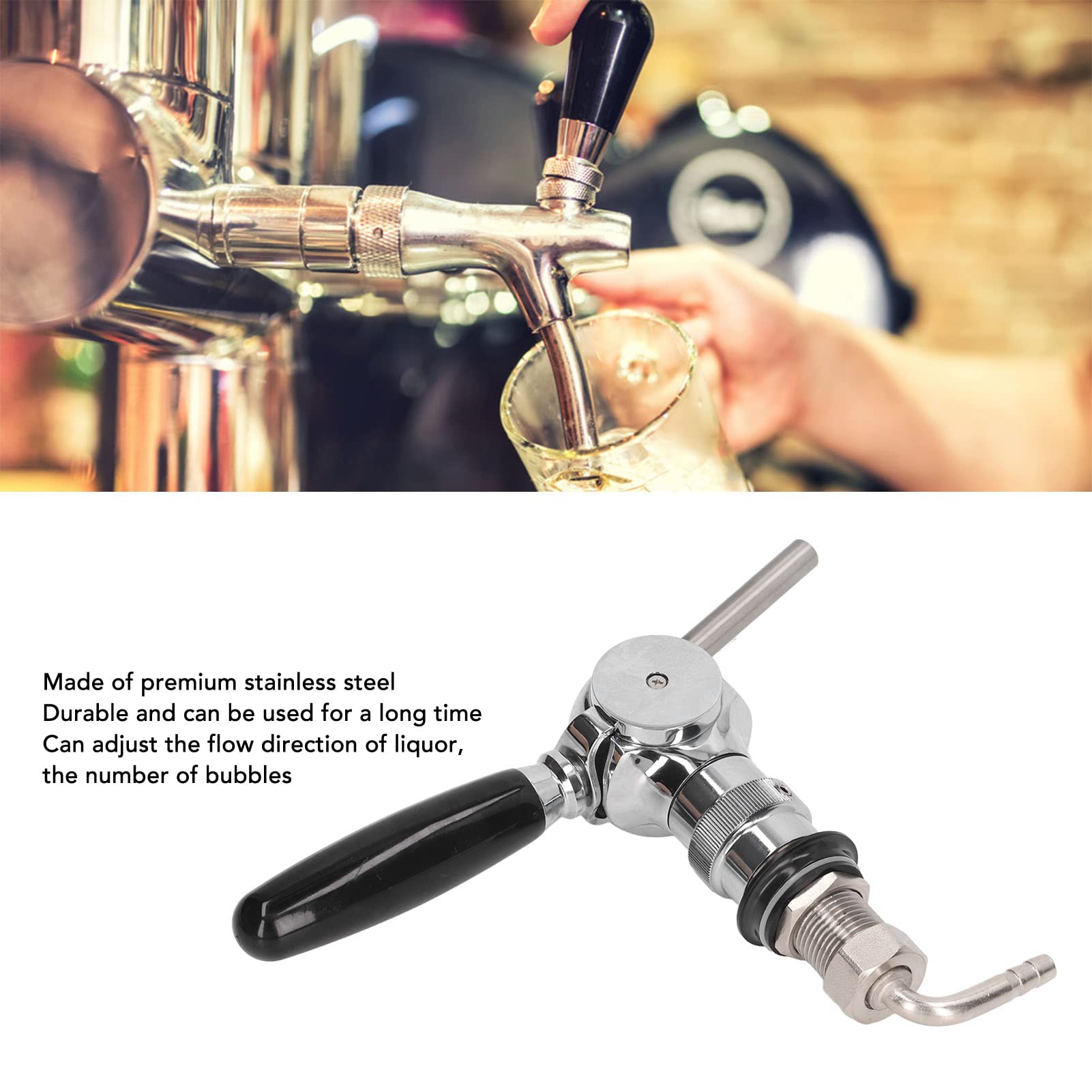 Pyhodi Beer Dispenser Tap, Long Interior
