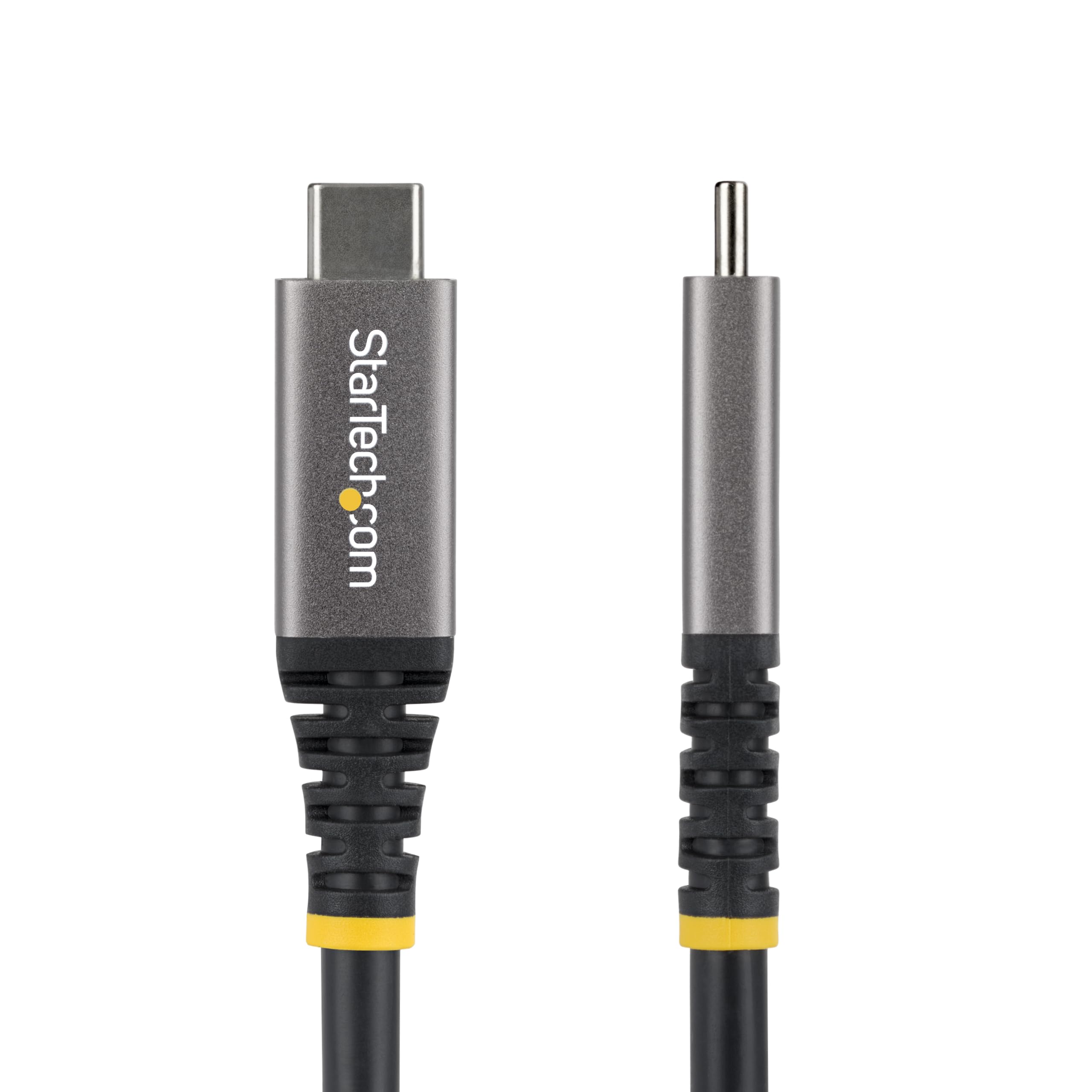 StarTech 3m USB4 Kabel, 20Gbps, 60W, 4K 120Hz DP2.1 (CC3M20GUSB4CX) | USB-IF-zertifiziert, USB-C, Monitorkabel, TPE-Mantel, E-Marker, Dockingstation