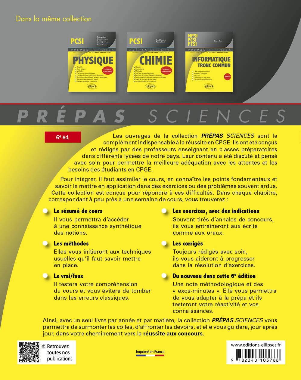 Mathématiques PCSI