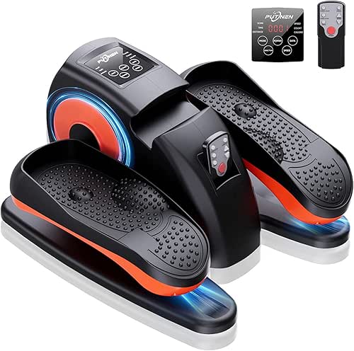 Under Desk Elliptical Machine, Electric Elliptical Leg Exerciser for Seniors