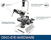 Vista 3 de Dino-Lite Cámara ocular USB AM4025X - 1.3MP, uso para microscopio tradicional, Windows/Mac Software incluido