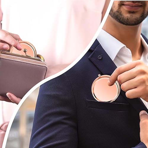 Vista 24 de Sibba Pastillero portátil para medicina, pastillero multifuncional a prueba de humedad para bolso y bolsillo, bonita caja organizadora de píldoras 1