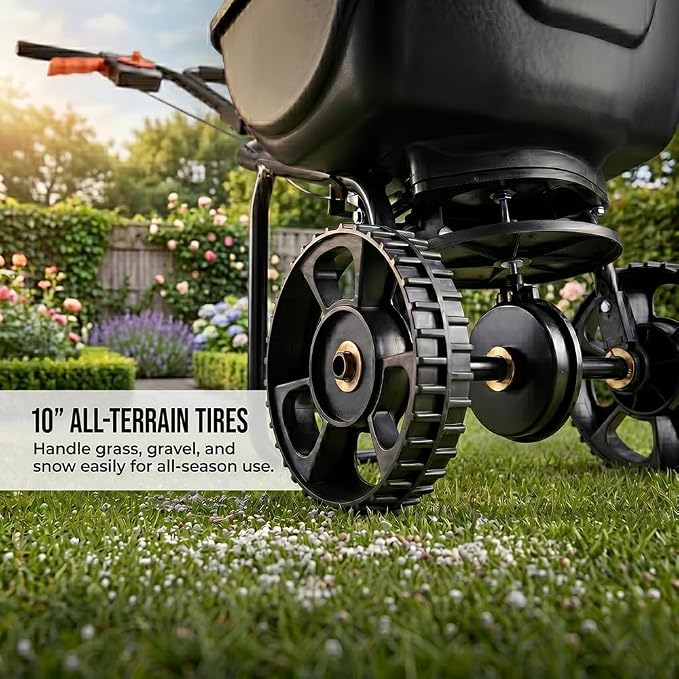 Esparcidor Manual de Empuje 10 ft, Capacidad 15 lbs miniatura 5