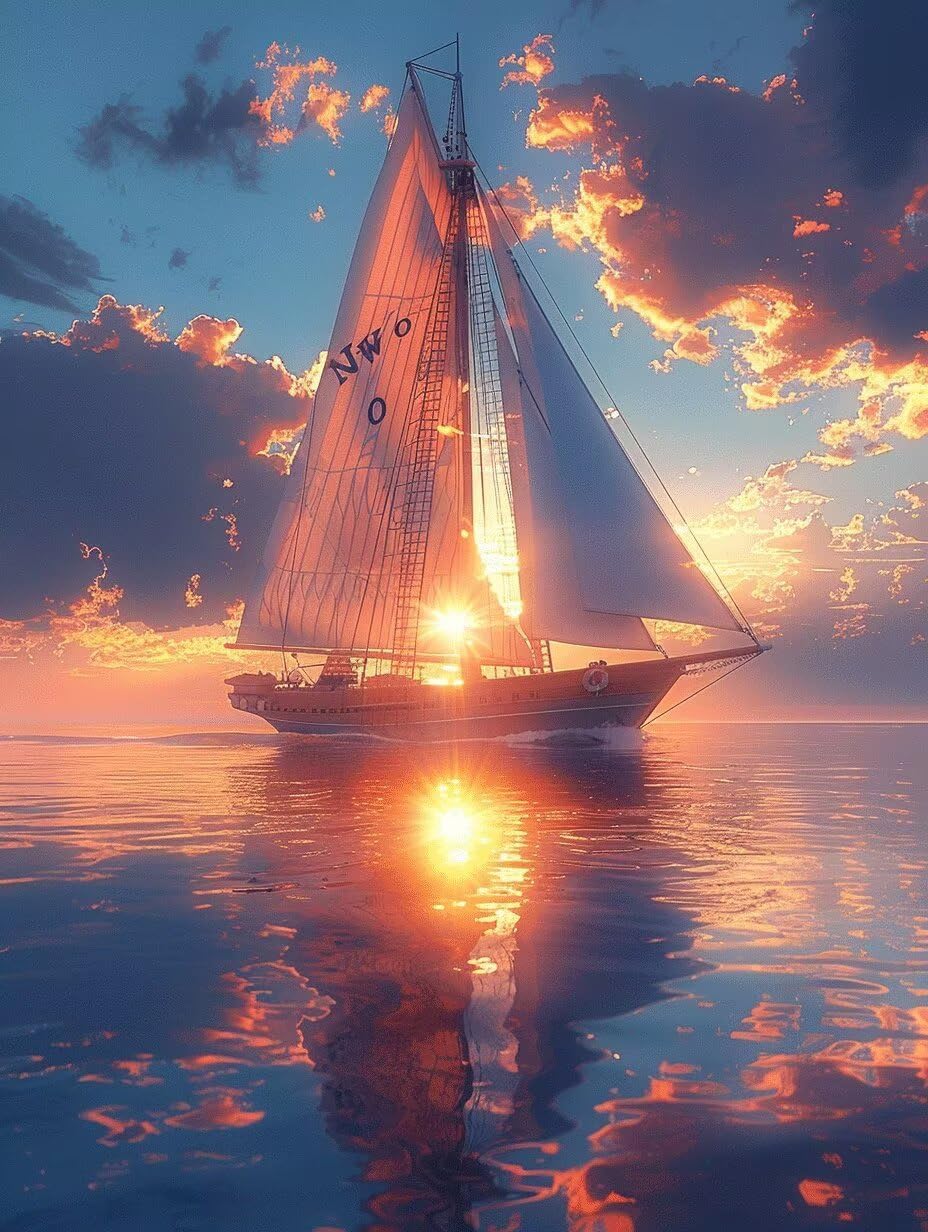 Boat Diamond Art Kits for Adults, Diamond Painting Landscape Gem Arts and Crafts for Adults, DIY 5D Square Full Drill Crystal Embroidery Paintings, Hobbies for women, Home Wall Decor 24x32in -45s3