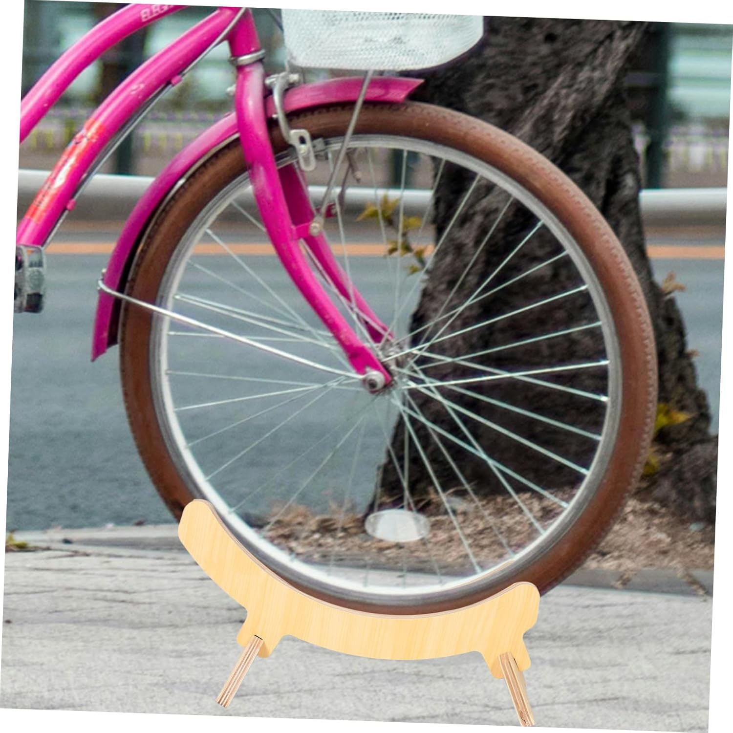 Portable Bike Storage Rack Bike Display Stand for Road and Mountain Bikes for Home Workshops Outdoor Events and Bike Shops Craftsmanship