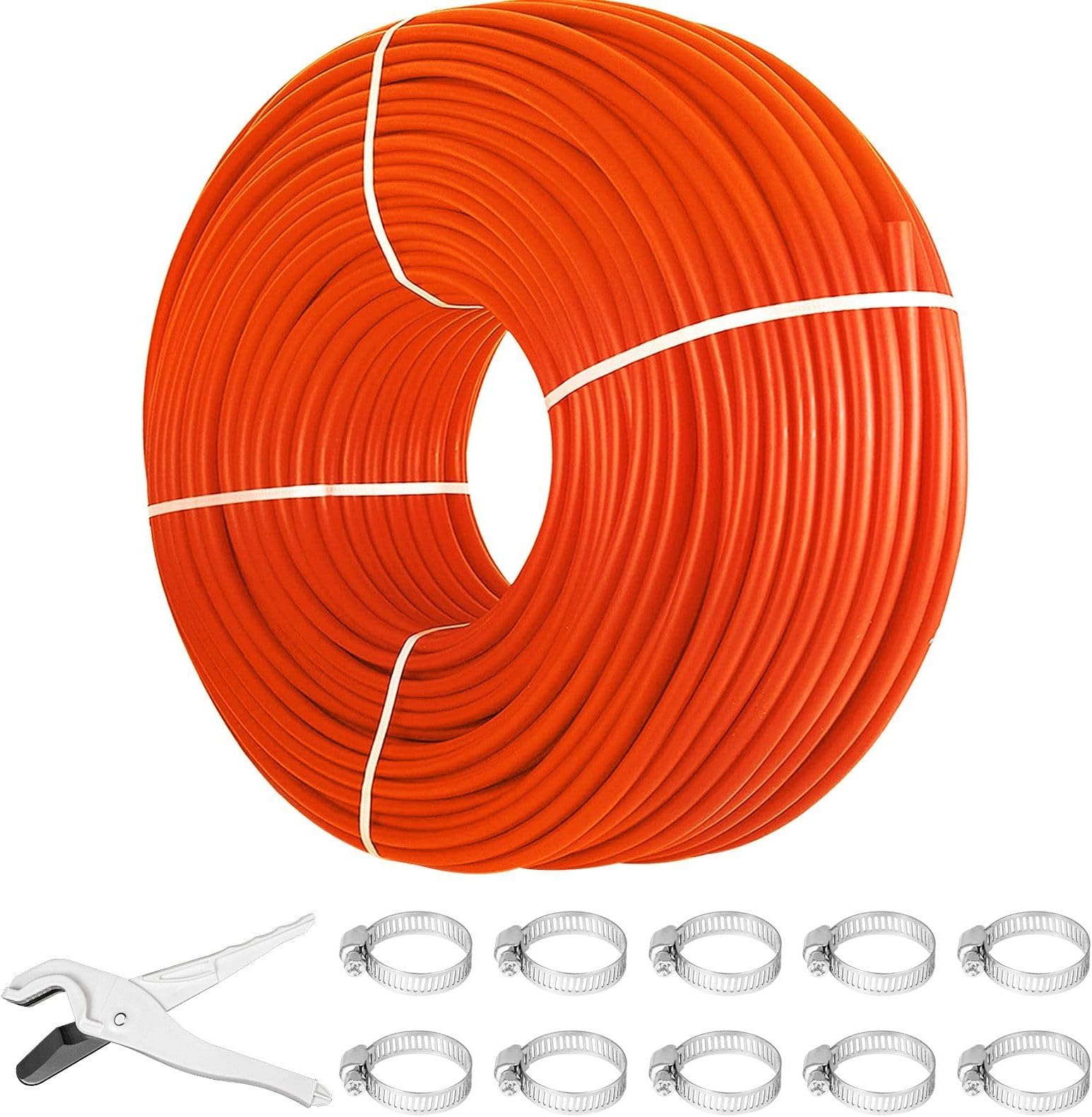 1/2" 1000ft Multi-Layer Oxygen Barrier Radiant Floor Heating PEX Tubing Robust Flexible Premium Reliable High Performance