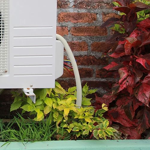 Miniatura 7 de Manguera de drenaje de agua de CA flexible para sistema universal de bomba de calor de aire acondicionado mini dividida sin conductos (20 pies)
