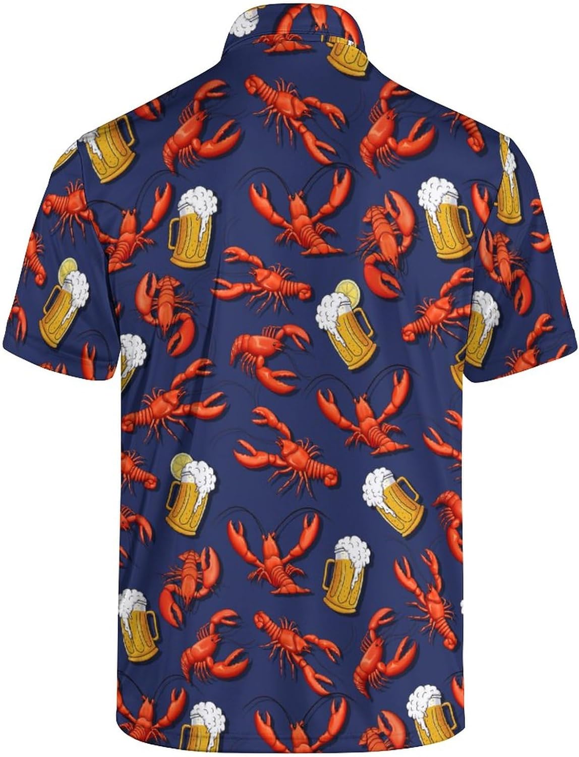 Golf Shirts for Men Funny Golf Polo Shirts Short Sleeve Polo Shirts Moisture Wicking Performance Golf Outfits - Image 4