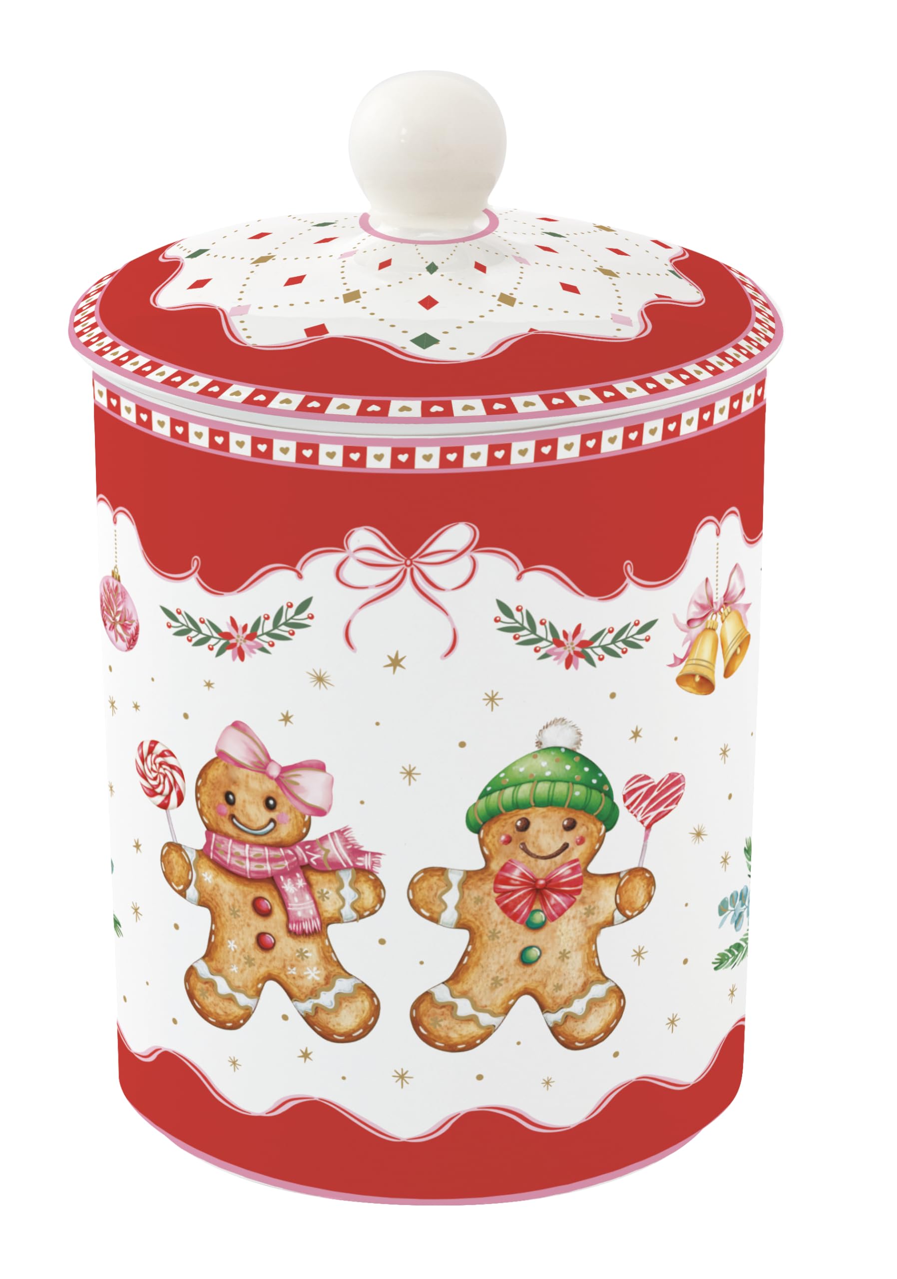 Boîte en porcelaine idée cadeau de Noël Sweet Christmas