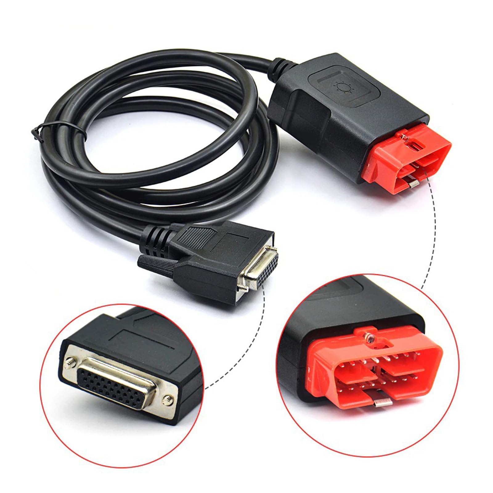 2020,23 Vci TCS VD-150 Aparato de Prueba de Diagnóstico, Lector de Códigos OBD2 con Bluetooth, Herramienta de Diagnóstico Keygen 2021.11 con CD para Coches y Camiones