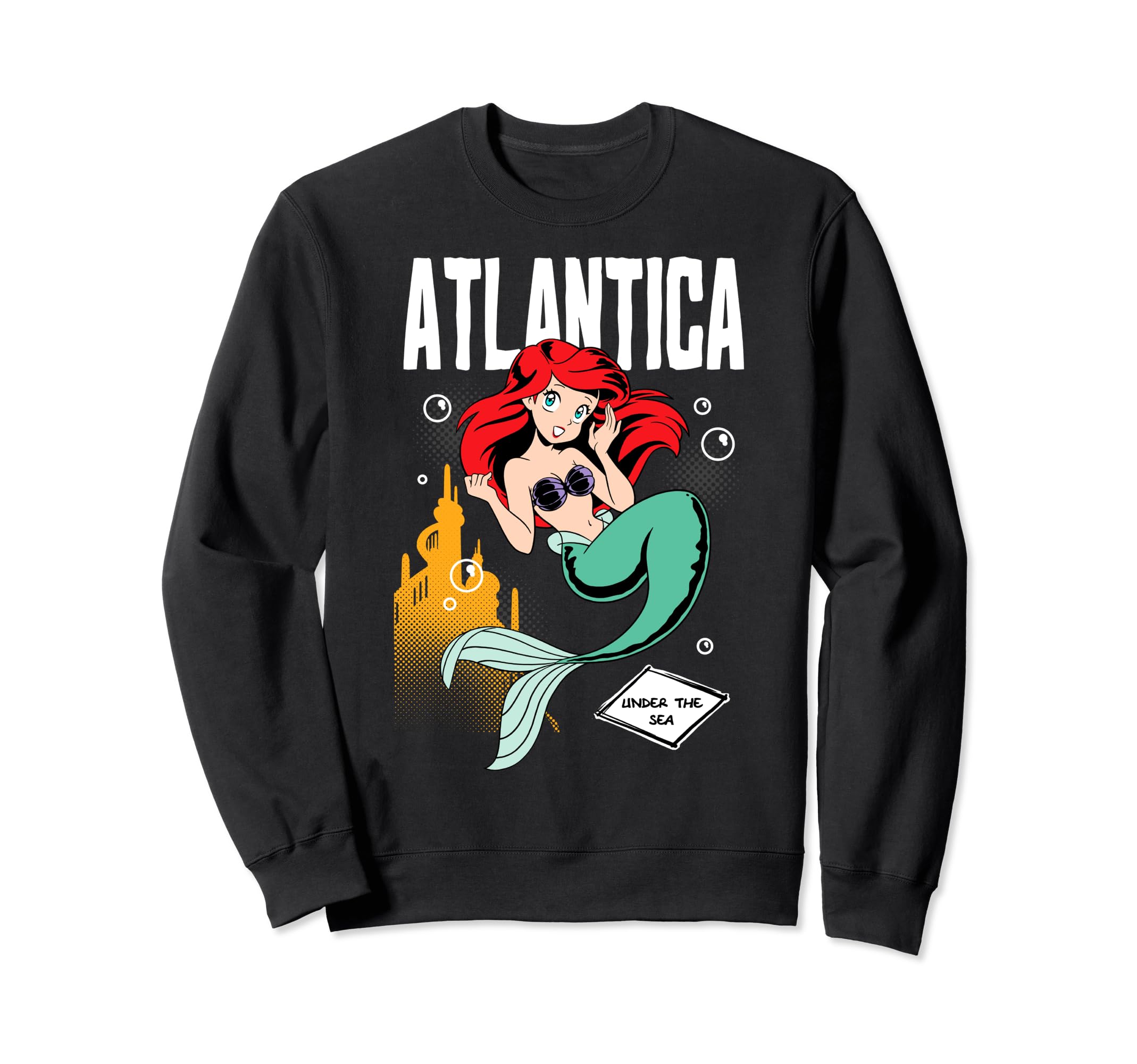 Ariel Sweatshirt Disney Little Mermaid idéal pour un look décontracté - 3