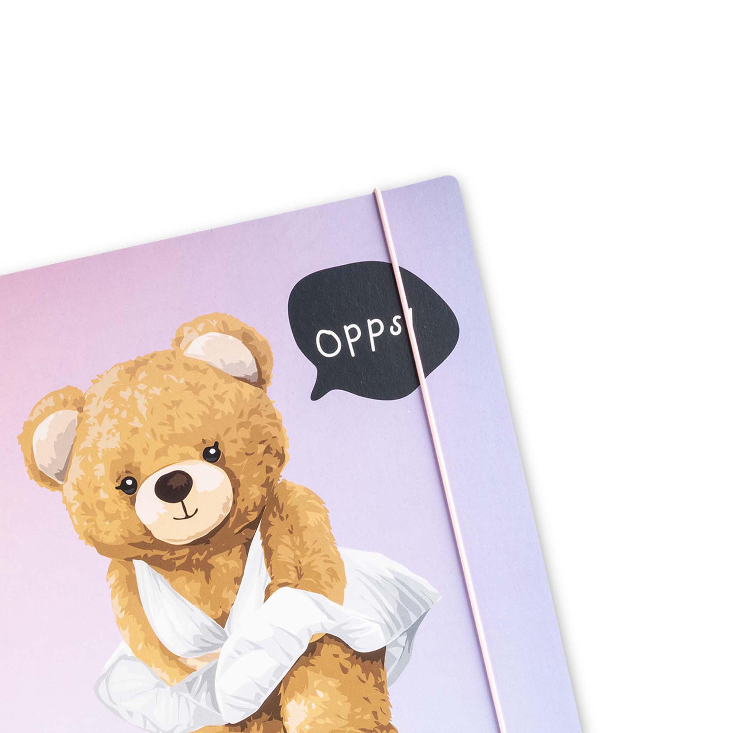 Cartelline 3 Lembi Con Elastico Marilyn - 4 Fantasie, Dorso 1 Cm, Made In Italy