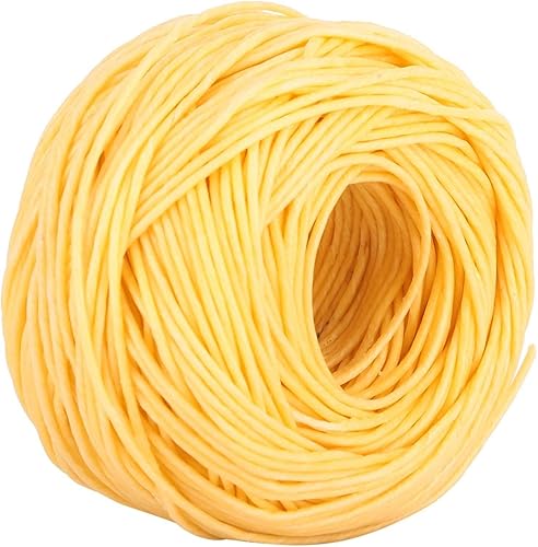 Mecha de cáñamo, mecha de cera de abeja natural, mecha de vela de cera de abeja natural, carrete orgánico con cera de abejas natural, mecha de vela