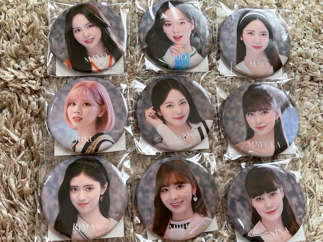 Amazon.co.jp: NiziU ニジュー グッズ 缶バッジ 缶バッチ Paradise  