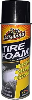 Tire Foam Diversion Safe, Hidden Storage Box, 8 oz Capacity, Key Lock, Blue/Yellow