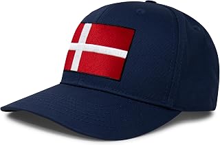 International Tie Country Hat for Men and Women, Adjustable Snapback Trucker Baseball Cap with Embroidered Patch