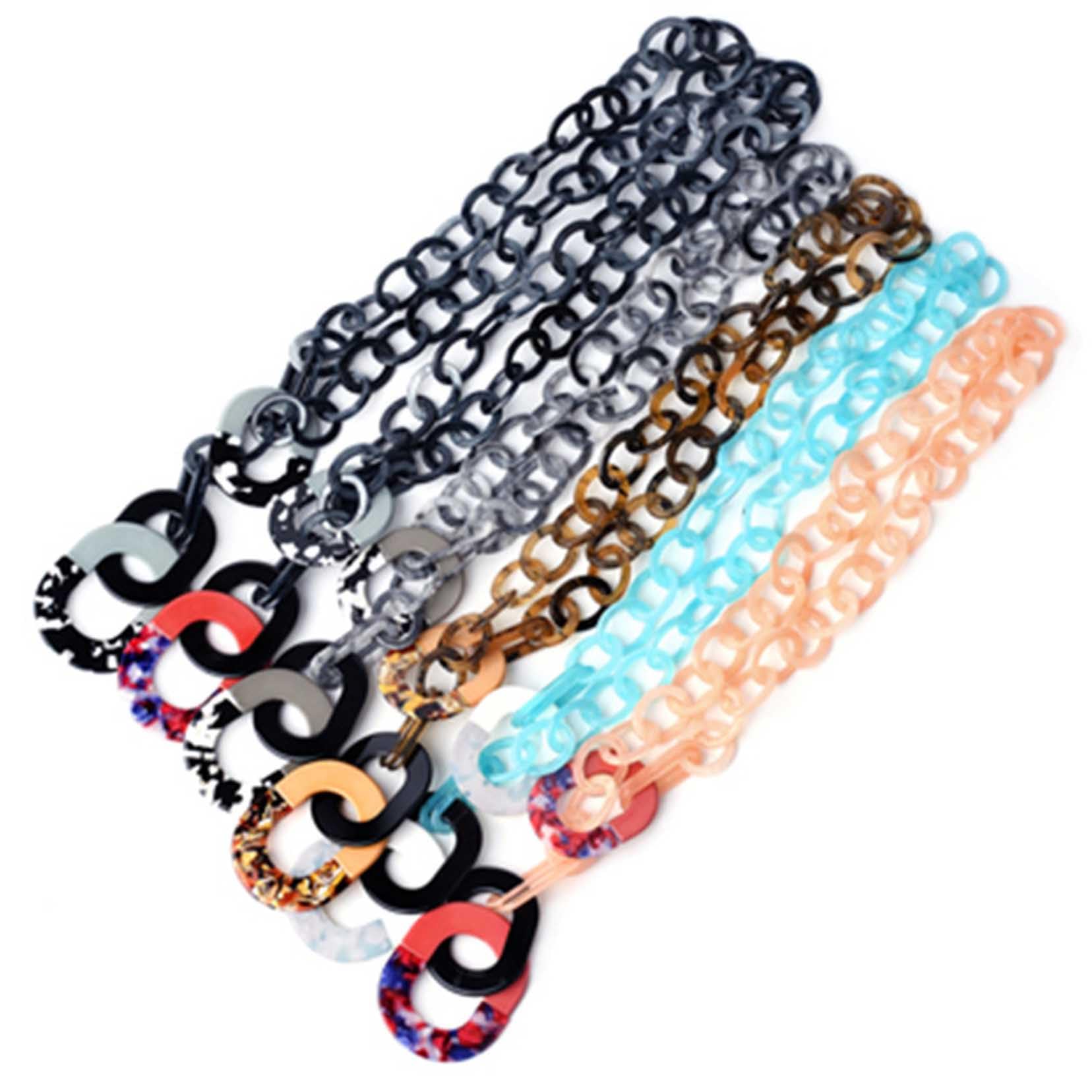 Collana di Dichiarazione Lunga 28,7 Pollici per Le Donne, Collana Grosso a Mano di Boho Chic per Donne, Eleganti Gioielli in Costume Bohémien per Donne D