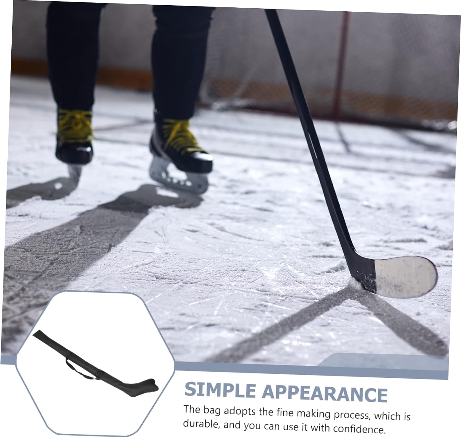 Hockey Stick Cover Bag Lightweight Storage Pouch for Outdoor Travel Convenient Carrying for Ice Hockey Equipment and Easy to Clean Design