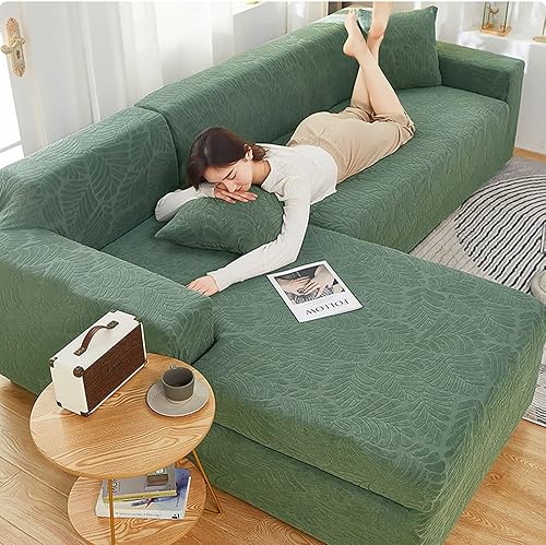 Miniatura 8 de Cómoda funda para sofá, lavable, exquisitas fundas de sofá, antideslizante, funda de cojín de sofá multitamaño, para sofá seccional, sofá