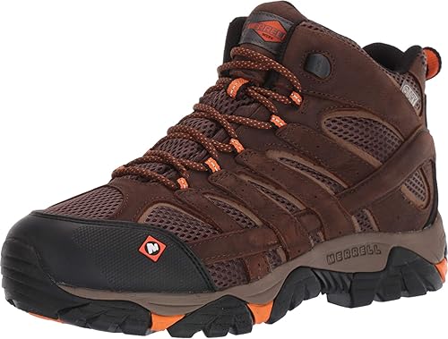 Merrell Hombre, Moab Vertex Mid Waterproof SR - Ancho ancho