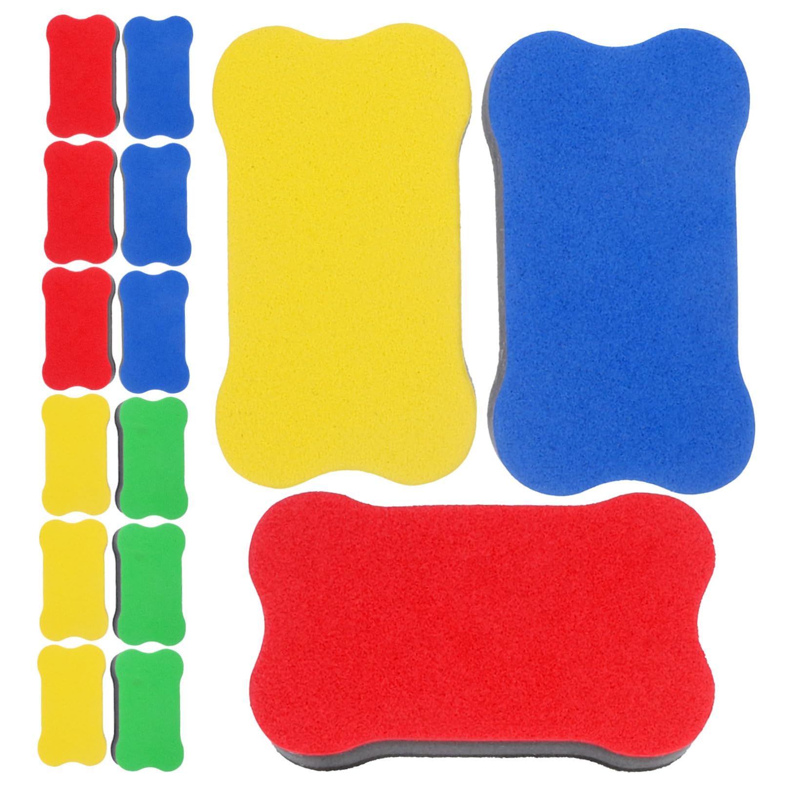 Artibetter 5 Set Gomma Cancellabile Cartoleria Salviette Secche Asse Pulire Gomme Da Cancellare Per Matite Bianco Cancellino Cancellini Per Lavagne Bianche Piccole Gomme Eva Pezzi*5