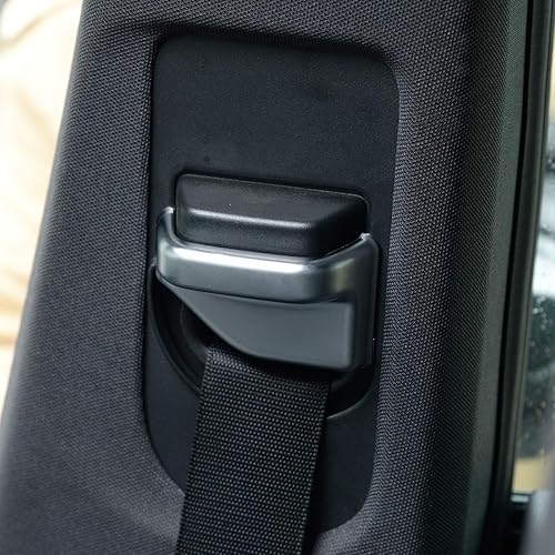 Miniatura 3 de YIWANG ABS cromo cinturones de seguridad cubierta ajuste 2 unids para Mercedes Benz CLA GLA B clase W117 auto accesorios