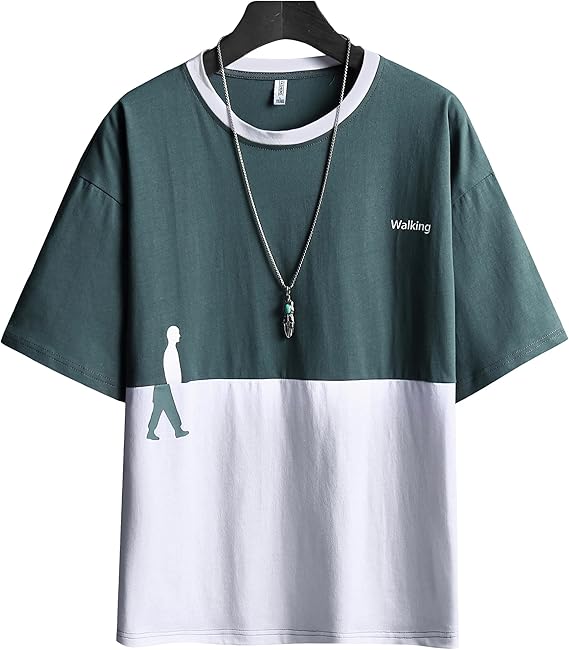 Amazon Co Jp 夏服 メンズ Tシャツ 半袖 トップス おしゃれ ロングtシャツ 涼しい なつふく 大きいサイズ 服 ゆったり てぃーしゃつ オシャレ カットソー カジュアル 春 夏 ファッション