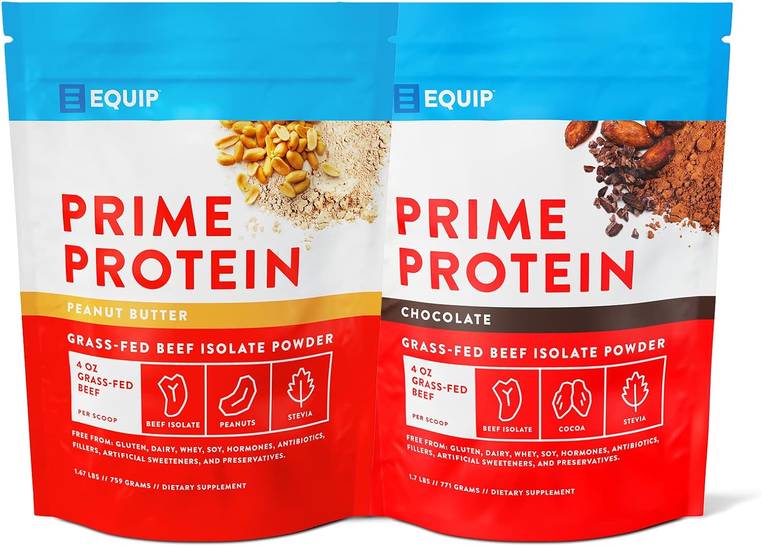 Equip Foods Chocolate Protein Powder Chocolate & Peanut