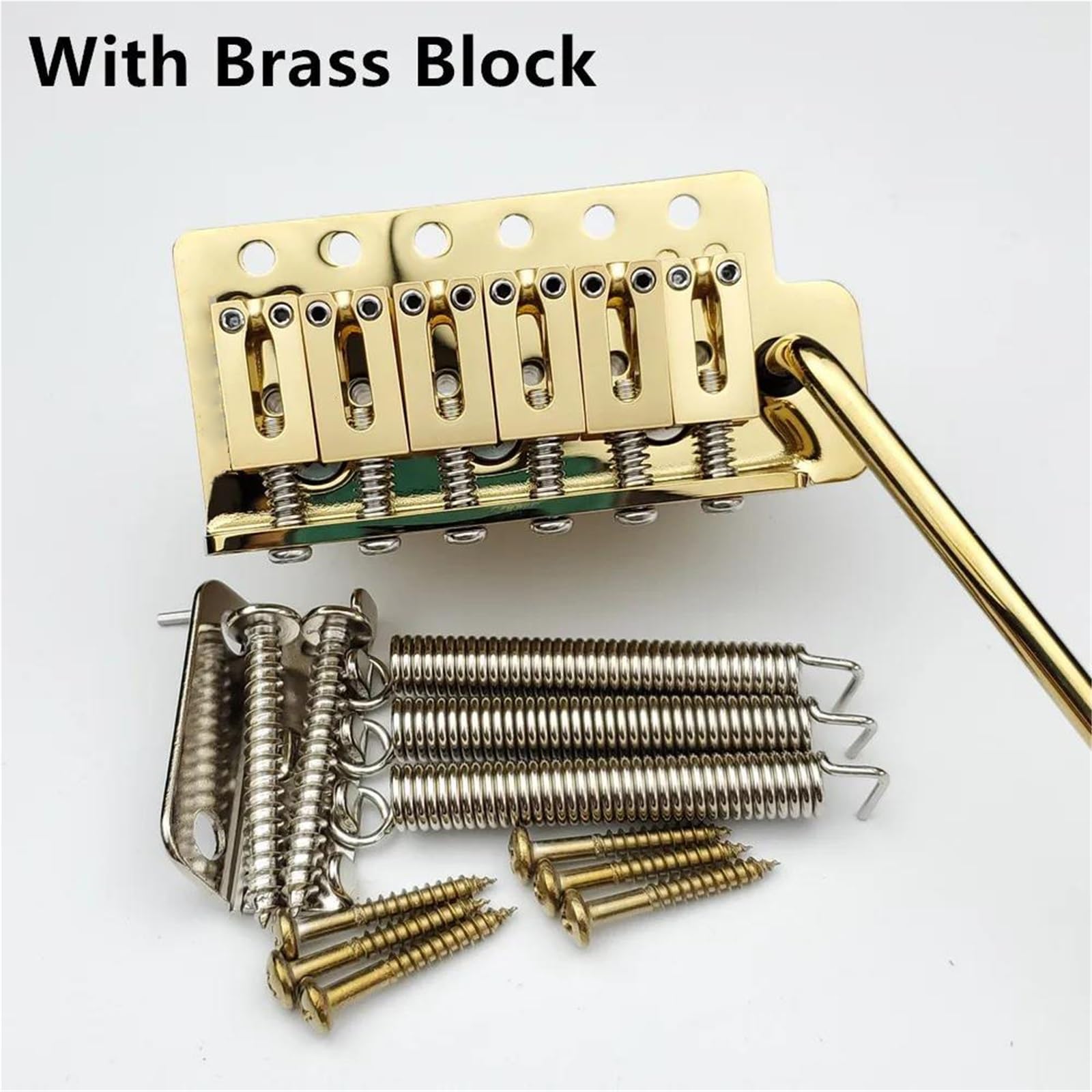 Mostek Gitarowy Mostek Tremolo Do Gitary Elektrycznej O Średnicy 52,5 Mm Z Blokiem Cynkowym Lub Mosiężnym(Type3)